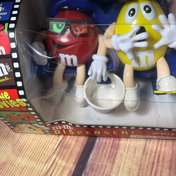 Vintage M&M 3D At The Movies Candy Dispenser - Picture 2 of 9
